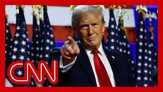 Trump wins 2024 presidential election CNN projects [upl. by Ailices]