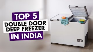 Top 5 Double Door Deep Freezer 2024  Best Chest Freezer 2024  Double Door Deep Freezer Prices [upl. by Yrrehs]