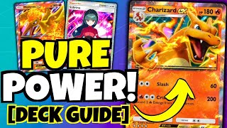 CHARZARD EX DECK GUIDE  Deck Build amp Tips To WIN MORE Pokemon TCG Pocket [upl. by Atterbury]