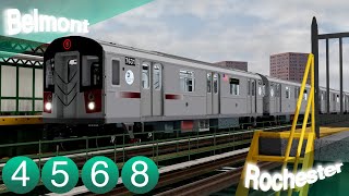 Augmented ReworkRochBelmont Testing 1  R142A 5 Train Full Drive P1 [upl. by Ahseim]