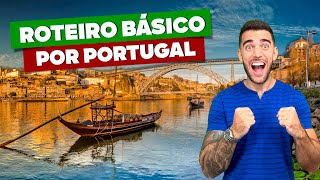 Roteiro básico por PORTUGAL 3 5 7 ou 10 dias Lisboa e Porto [upl. by Rairb]