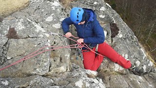 Building a Twopoint Belay [upl. by Clint]