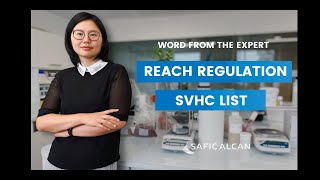 REACH regulations  The SVHC product list [upl. by Illehs]