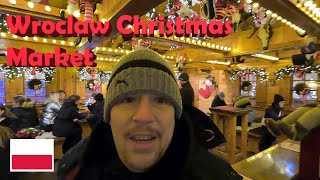 CHRISTMAS MARKET Tour in Wroclaw POLAND 2023 [upl. by Jamin860]