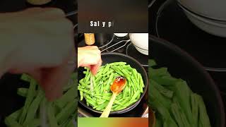 Delicias de judías verdes con seitán Plato proteico y saludable en solo 20 minutos [upl. by Pfeifer398]