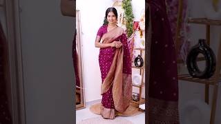 Thank you Amma mominlaw for this gorgeous saree ❤️ shortsvideo navaratri indianattire saree [upl. by Geordie]