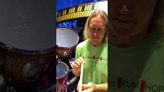 Danny Carey talks about his signature drum stick from Vic Firth [upl. by Rehpinej]