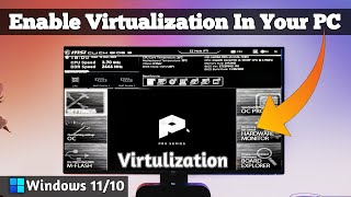 How to Enable Virtualization in Windows 10 amp 11  Enable virtualization in MSI bios 2023 [upl. by Grishilde]