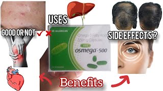 Osmega  500  OSMEGA 500MG soft gelatin Capsules Review  Osmega 500 Capsules Benefits [upl. by Breskin]