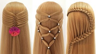 3 superhit hairstyle for teenage girls  easy hairstyle  simple hairstyle [upl. by Richma]