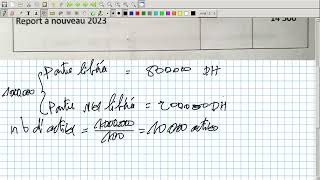 Comptabilité Approfondie Vidéo N 28 Exercice Corrigé quotAffectation Des Bénéficesquot [upl. by Amalee]