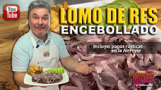 Como hacer LOMO DE RES ENCEBOLLADO  Muy fácil  Gustavo Osorio ✅💯 [upl. by Tamarah805]