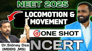 LOCOMOTION AND MOVEMENTNEET 2025ONE SHOTNCERTPRADEEP GIRI SIR [upl. by Anrol]