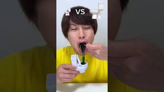 BIG Toilet VS Small Toilet Eating Challenge 🤣🤮 shorts trendingshorts funny ytshorts [upl. by Ennis]