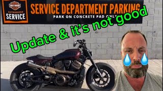 Update on my motor on the Sportster S part 1 [upl. by Parthena]