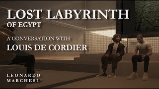 Louis de Cordier A conversation on the LABYRINTH OF EGYPT at the Mataha Gallery [upl. by Repmek]