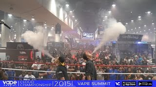 VC Cloud Championships  Vape Summit  Mens Cloud [upl. by Alikahs]