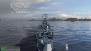 World of warships  Dallas WiP [upl. by Sunny]