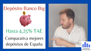 Depósito bancario del Banco BIG en 2024 características y opiniones [upl. by Girardo]