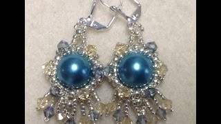 Icicle Earrings Tutorial [upl. by Sale]