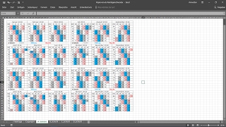 Excel Schichtkalender erstellen [upl. by Ramyar]