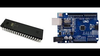 How to upload code in AVR ATmega32ATmega16 using Arduino UNO [upl. by Akihsan]