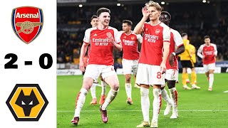 Arsenal vs Wolves 20 full match and highlights [upl. by Atinas]