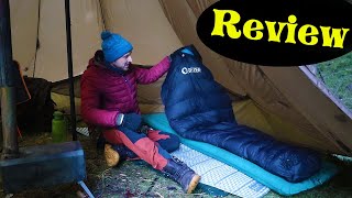 Qezer Down Winter Sleeping Bag Review [upl. by Astraea]