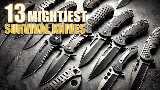 13 Mightiest Survival Knives At the Next Level [upl. by Malynda]