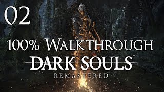 Dark Souls Remastered  Walkthrough Part 2 Undead Burg [upl. by Nuzzi523]