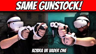 Best VR Gunstock for PS5  KOBRA VR VADER ONE REVIEW [upl. by Atillertse585]