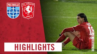 HIGHLIGHTS  PEC Zwolle  FC Twente 10042021 [upl. by Casandra]