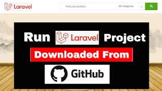 How to run Laravel project Downloaded from GitHub Step by Step [upl. by Fogel531]