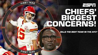 Shannon Sharpe is VERY CONCERNED for Patrick Mahomes and the Chiefs 😳  First Take [upl. by Radec]