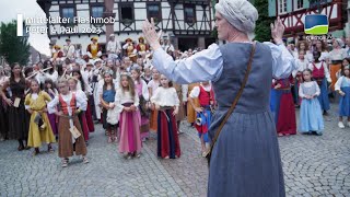 Der erste Mittelalter Flashmob  Peter und Paul Bretten [upl. by Aenel541]