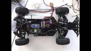 Direct Drive Outrunner in RC Car [upl. by Annayak]