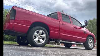 Dodge Ram 47 MiddleSide exit FlowMaster FX SOUND🔊 [upl. by Edwine]