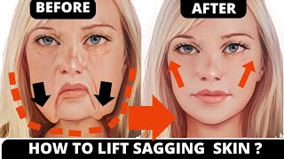 🛑 ANTIAGING FACE EXERCISES FOR SAGGING SKIN and JOWLS  LAUGH LINES FOREHEAD LINES JAWLINE [upl. by Janis]