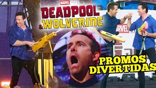 Las divertidas promociones de DEADPOOL Y WOLVERINE [upl. by Oivaf]