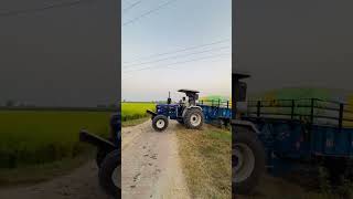 Farmtrac 60 powermaxx full loaded trala bhinderfarmertv viralvideo viralshorts trending tractor [upl. by Gayn]