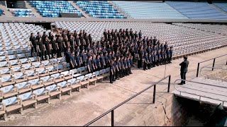 El Coro Nacional JuvenilNiños del Sodre rinde homenaje a los valores que nos unen como uruguayos [upl. by Matrona]