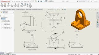 Solidworks Drawing Basics [upl. by Animar]