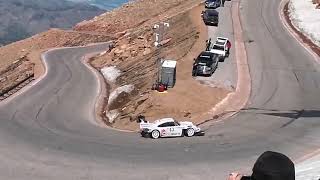 Lia Block tribute run Ken Block Pikes Peak International Hill Climb 2023 Hoonipigasus BBI Hoonigan [upl. by Pavior]