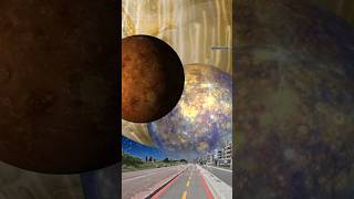 VfX falling on Earth planet short video part 33 virl VFX VFX Shorts VFX virlshort [upl. by Hartnett]