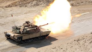 US 10 Million M1 Abrams Tanks Firing Massive 120mm Gun [upl. by Bodi]