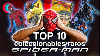 TOP 10 coleccionables MÁS RAROS de SPIDERMAN 🤯 Trilogía RAIMI [upl. by Lissa]