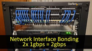 Linux Network Interface Bonding for a Single TCPIP Connection RoundRobin [upl. by Ulita893]