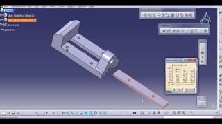 ASSEMBLY CONSTRAINTS CATIA V5 [upl. by Kingsly]