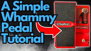 How to Use the DigiTech Whammy Pedal [upl. by Manoop]