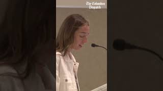 Sister of Johnny and Matthew Gaudreau reads prayer at funeral after their deaths before her wedding [upl. by Arrol]